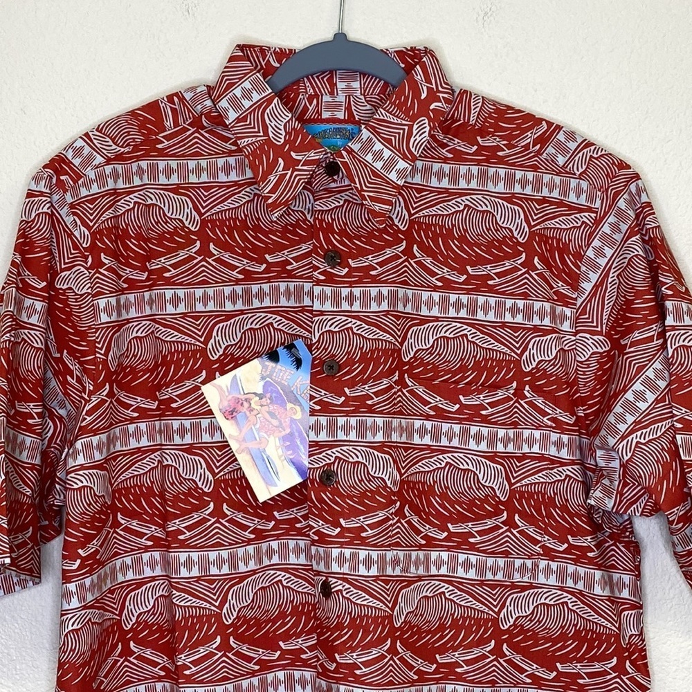 Joe Kealoha's by reyn spooner Hawaiian Shirt NWT Size Medium - Picture 2 of 8